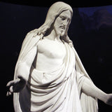 AOOKMIYA Quyang outdoor large glass resin Jesus statue figure sculpture crafts