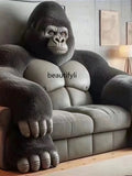 AOOKMIYA ART+ Creative Gifts ss 26 Gorilla Sofa Living Room Furniture Secondary Sofa Bedroom Bed Creative Large and Small Apartment Type Leather Sofa Bed