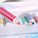 AOOKMIYA Marie’s Artist Grade Professional Watercolor Paint 12/18/24 Color Set 9ML Tube Artist Painting Watercolor Paint Art Supplies