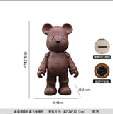 Bear Decoration Landing Figurine Resin Material Ornaments Sculpture Beside The TV Cabinet in The Living Room Festival Gift