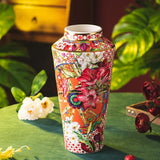 Ceramic vase, home decoration piece, living room flower arrangement, retro Holly vase, home decoration piece