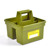 Square Pencil Wash Bucket Plastic Drawing Pencil Wash Bucket Desktop Stationery Organizer Portable Outdoor Sketch Pencil Washers