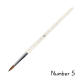 White Night Pure Mink Watercolor Pen Round Front Brush Hook Line Hand-painted A Variety of Optional Hook Line Watercolor Pen