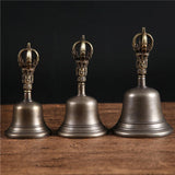 Multi Caliber Nepal Bells Diatonics Tibetan Bronze Bells Musical Instruments Music Toys Child Hand Bells Master Taps Crafts