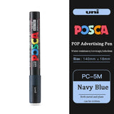 1-Pc Uni Posca Paint Marker Pen Medium PC-5M 29 Colors  Art Supplies Stationery Painting Graffiti Anime Poster  Advertising