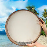 Sheepskin Wave Drum Nature Sound Therapy Yoga Meditation Wave Sounds Drums Professional Sleep Aid Meditation Musical Instrument