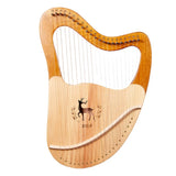 AOOKMIYA Lyre Harp Mahogany Portable Harps Professional Stringed Instruments Miniature Harpa Musical Instrument Beginners Children Gift AOOKMIYA.COM