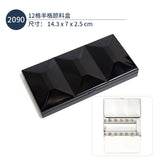 Italian FOME Solid Watercolor Paint Enamel Box 12/16/18/24 Half Grid Full Grid Palette Art Supplies