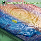 AOOKMIYA Marie's Ocean Blue Shsde Acrylic Pigment,Quick Drying,1pc 100/300 ml 3.38/10.1 oz for Rock Canvas, Stone, Artists for Artists