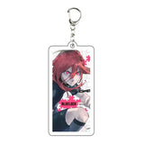 AOOKMIYA ART+ Creative Gifts Blue Lock Isagi Yoichi Acrylic Anime Keychain Bag Charms Pendant Jewelry Cute Creative Key Ring Friends Gift Figure Cartoon