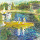 Japan Des Art Colorful Art Mix Crayons Monet Color Macaroon Van Gogh Color Children's Odorless Non-toxic Strip Scribble Set