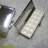 Mini Portable Watercolor Paint Box Metal Watercolor Sub-packing Box Pigment Moisturizing Box Sketch Painting Art Supplies