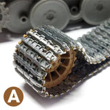 New 1/35 German Tiger I Early/Mid/Late Type Tank Metal Track Links w/Metal Pins Kits model toys accessories
