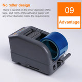 AOOKMIYA ZCUT-9 Tape Cutting Machine Automatic Paper Cutter Packaging Machine Tape Dispenser for Double Sided Tape Slitting Machine