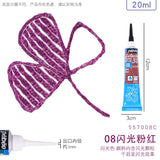 1PC PEBEO Setacolor 3D Fabric Paint, 20ml Textile Fiber Hook Line Pen Waterproof Diy Hand-painted Clothes Pigment
