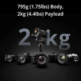 AOOKMIYA DJI RS 3 Mini 3-Axis Gimbal Lightweight Stabilizer Video Camera Support for Canon/Sony/Panasonic/Nikon/Fujifilm