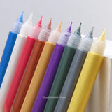 10ml/ Pearlescent Color Acrylic Pigment 3d Stereoscopic Painting Pen DIY Glass/ceramic Crafts Painting Border Waterproof Pigment
