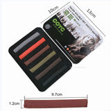 6pcs Iron Box Professional Sketch Charcoal Stick Dry Material Soluble Toner Sketch Charcoal Artist Art Crayons Painting