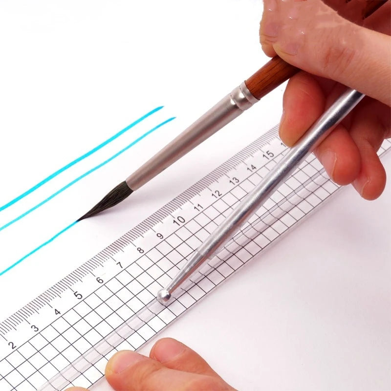 Boundary Ruler AOOKMIYA 30cm/40cm Groove Ruler Boundary Ruler Drawing Straight Line T