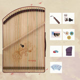 AOOKMIYA 21 Strings Guzheng Professional Chinese Traditional Musical Stringed Instruments Children Learning Portable 13 String Guzheng AOOKMIYA.COM