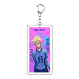 AOOKMIYA ART+ Creative Gifts Blue Lock Isagi Yoichi Acrylic Anime Keychain Bag Charms Pendant Jewelry Cute Creative Key Ring Friends Gift Figure Cartoon
