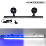 Automobile parts 48LED Car Strobe Lights Windshield LED Police Lights Truck Flash Warning Light 12V 24V Front Rear Emergency Lamps for Car