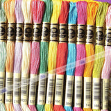 AOOKMIYA 100% Cotton High Quality Cross stitch Floss Embroidery thread  Cross Stitch Embroidery Hand Knitting Sewing Weaving 8m 447 color