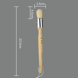 Thickened Oil Painting Brush Large Oil Brush with Pig Bristle Acrylic Paintbrush  Oil Painting Brush Round Head Brush Brushes