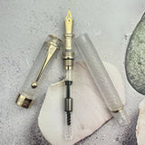 Sublime Jinhao 100 Hammer Pattern Fountain Pen Golden Arrow Clip Luxury Pen Writing Ink Pens Stationery Office School Supplies
