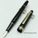 Limited Edition Msk-163 Ultra Matte Black MB Rollerball High Quality Gel Ballpoint Fountain Pens Office School Serial Number