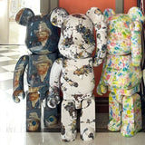 70cm High 1000% Violent Bear Ornaments, Brick Bear Living Room Floor Sculpture, Store Opening New Home Moving Gift