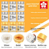 AOOKMIYA Japanese SAKURA Gouache Paint 30ml Calligraphy Copy Spring Festival Couplets Silver Powder Chinese Gold Powder Degumming Gouache  AOOKMIYA.COM