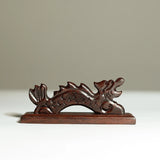 Solid Wood Pen Stand, Brush Stand, Pen Hanging, Ink Stone Base, Calligraphy Painting Four Treasures, Art Raw Paperweight