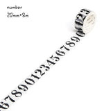 Antique Hand Account Material and Paper Tape European and American Retro English Text Hand Account Decorative Stickers