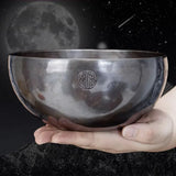 AOOKMIYA Full Moon Tibetan Singing Bowl Handmade Mindfulness Meditation Nepal Singing Bowls Yoga Chakra Sound Healing Therapy Accessories AOOKMIYA.COM