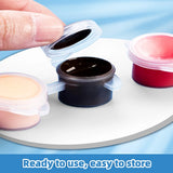 AOOKMIYA Acrylic Pigment Set 3ml 12 Color Watercolor Painting Pigment Set Art Stone Ceramic Painting Color Paint With Built-In Brush AOOKMIYA.COM