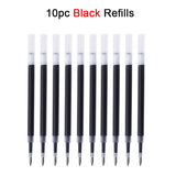 Cute NUSIGN Gel Pens Anti-Fatigue Grip Prevents Stains Black Ink ECO Letter Spelling DIY Pen Students Back to School Stationery
