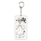 AOOKMIYA ART+ Creative Gifts Blue Lock Isagi Yoichi Acrylic Anime Keychain Bag Charms Pendant Jewelry Cute Creative Key Ring Friends Gift Figure Cartoon