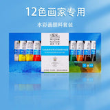 Winsor & Newton Professional Fine Water Color Set 12/18/24/36 Colours 10ML Watercolour for Beginner Painting Artists