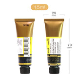 AOOKMIYA Korea MIJELLO MISSION Gold Watercolour Paint 15ml/Tube Pure Color Artist Professional Aquarelle Painting Art Supplies