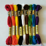 AOOKMIYA CXC threads  Choose Any Color And Quantity Similar DMC Floss Embroidery Thread Floss / Cross Stitch Yarn Thread Floss