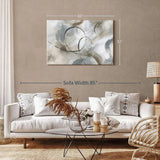 AOOKMIYA Allegro Canvas - 1 Panel Neutral Abstract Art Wall Decor - Printed Neutral Wall Painting Decor -Abstract Canvasy