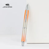 JINHAO 10 Press Fountain Pen Retractable EF/F Nib Metal With Clip Writing Ink Pen Converter School Supplies Stationery PK A1 A2