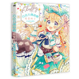 AOOKMIYA Chocolate mints Sakura weaving child fairy tale set atlas two yuan girl fantasy wind illustration set DIFUYA