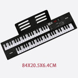 Double Key Adult Electric Organ 88 Keys Children Beginners Portable Professional Keyboard Piano Multifunctional Midi Controller