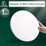 AOOKMIYA 1pc Marie's Stretched Canvas,Primed White Canvas with 6x6/8x8/9x12/12x12/12x16/16x20" and Round 12" for Oil,Acrylic,Tempera