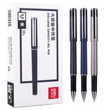 Deli 3pcs 0.5mm Black Ink Gel Pen Signing Pen School Student Supplies Office Supplies Stationery Office Pen