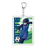 AOOKMIYA ART+ Creative Gifts Blue Lock Isagi Yoichi Acrylic Anime Keychain Bag Charms Pendant Jewelry Cute Creative Key Ring Friends Gift Figure Cartoon