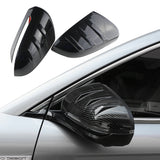 AOOKMIYA For BYD Atto3 Atto 3 Yuan Plus 2022 2023 Accessories Car Rear Side View Rearview Mirror Cover Trim Imitation Carbon Fiber
