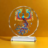 Koi Crystal Ornaments for Desktop Home Decoration Yearly Abundance Gift-giving Handicrafts for Housewarming